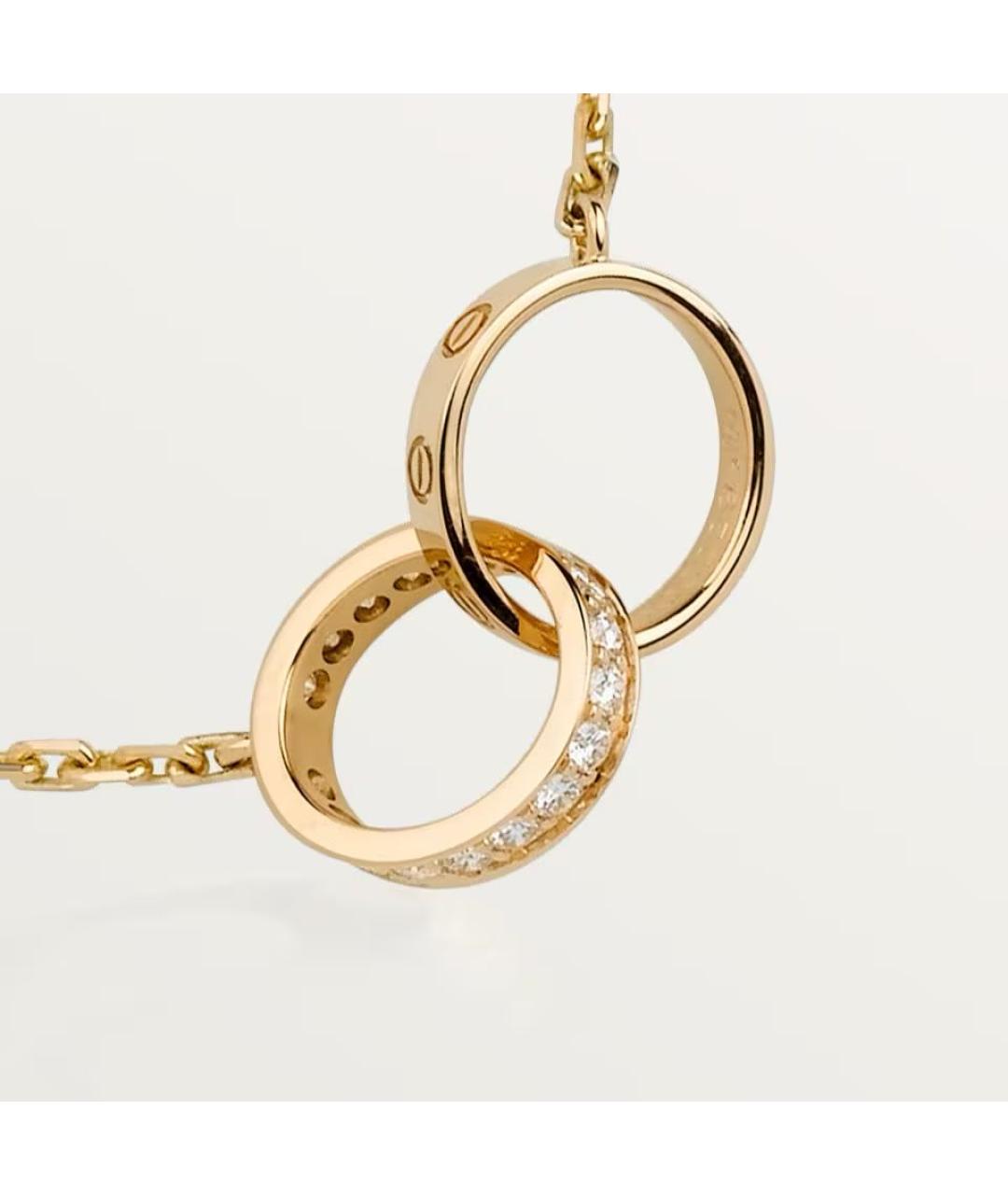 CARTIER Золотое колье из желтого золота, фото 2