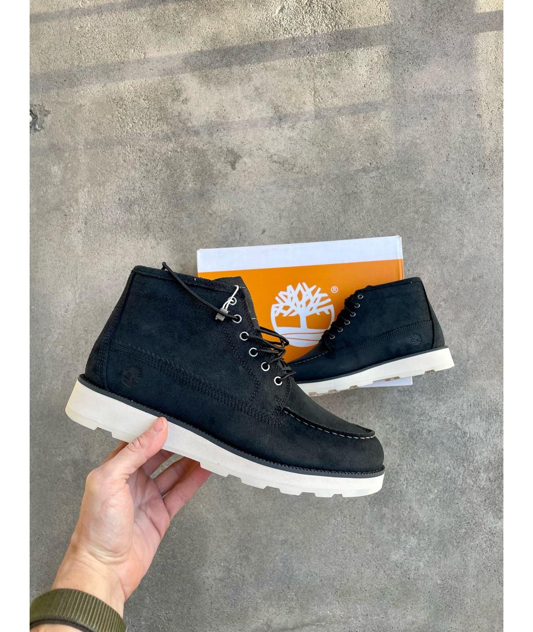 TIMBERLAND Черные замшевые высокие ботинки, фото 3