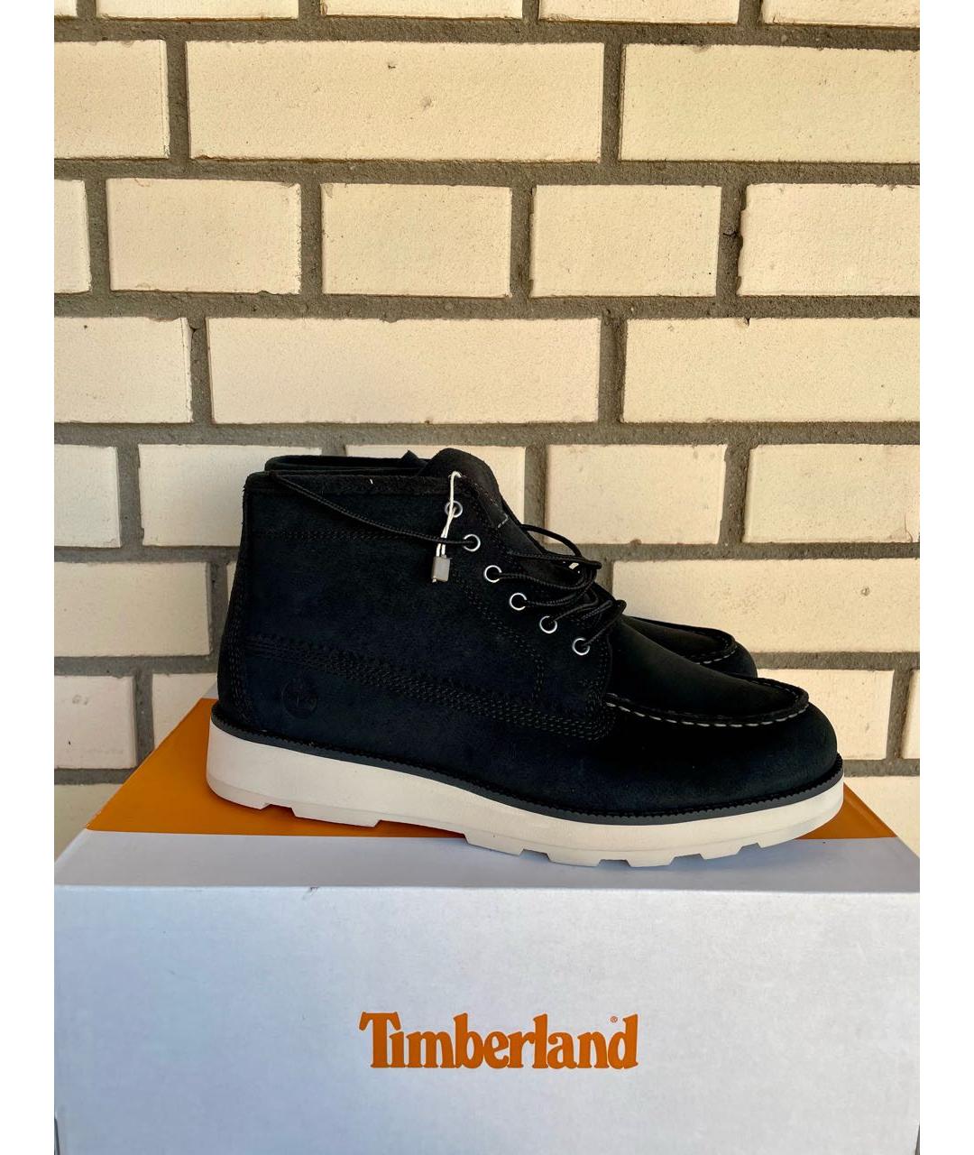 TIMBERLAND Черные замшевые высокие ботинки, фото 5