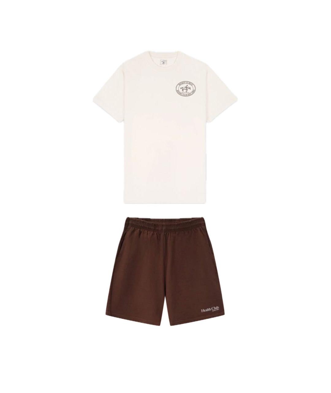 SPORTY AND RICH Хлопковый спортивный костюм, фото 7