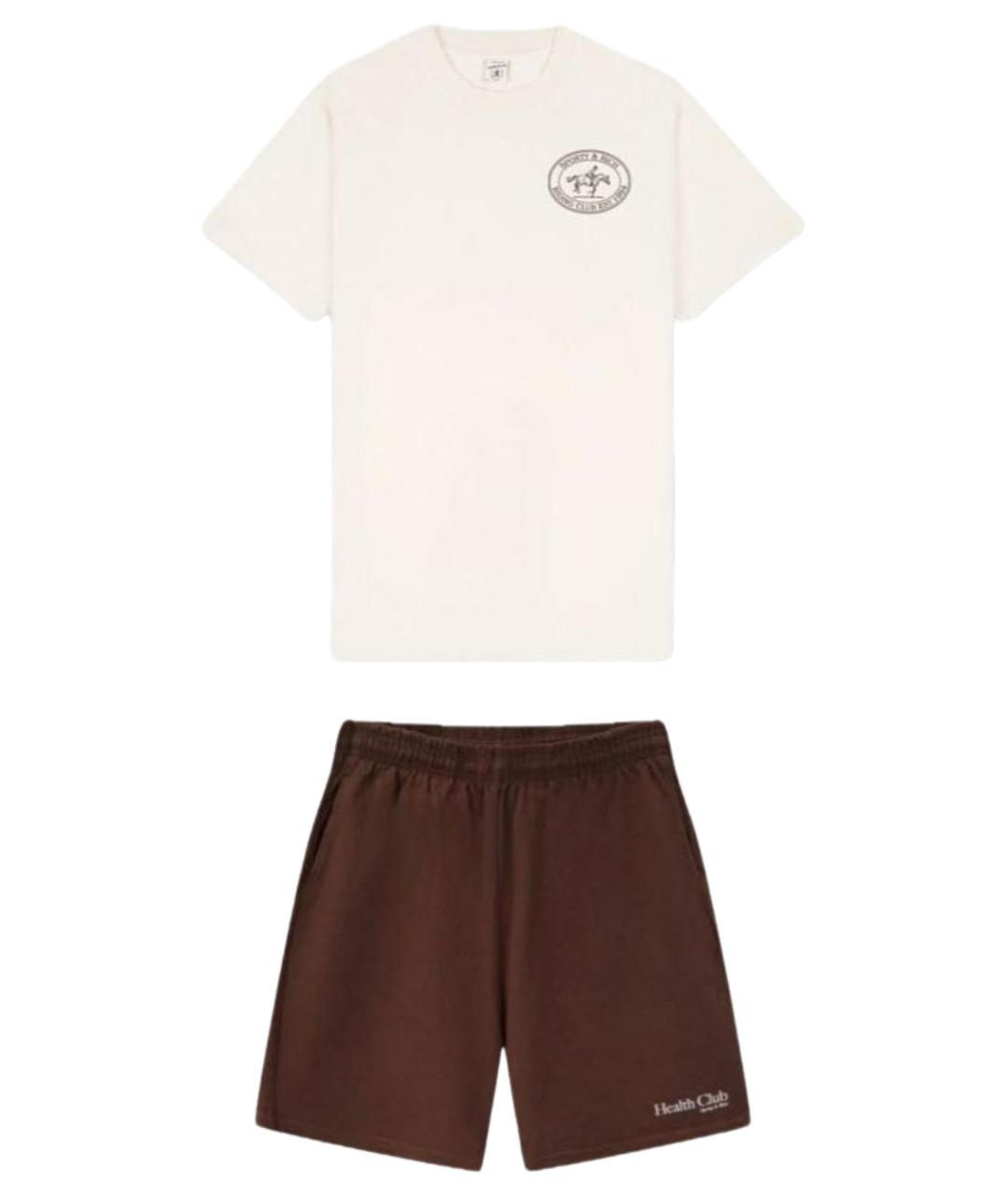 SPORTY AND RICH Хлопковый спортивный костюм, фото 1