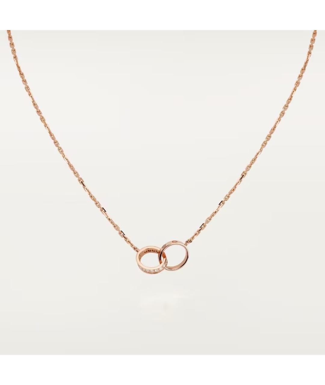 CARTIER Розовое колье из розового золота, фото 6