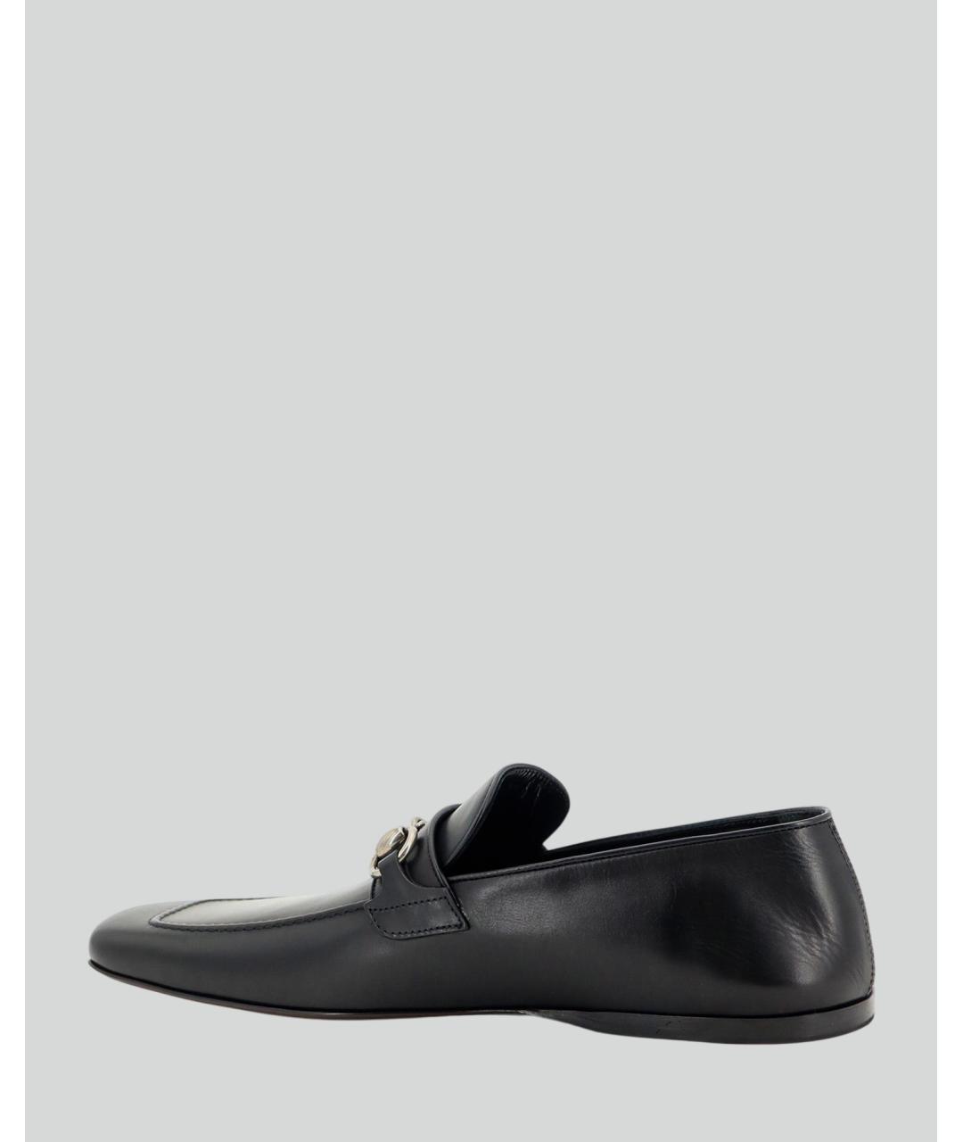 GUCCI Черные кожаные лоферы, фото 3