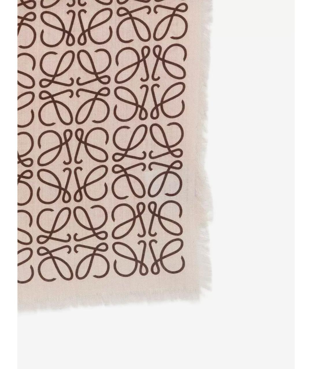 LOEWE Шерстяной шарф, фото 3