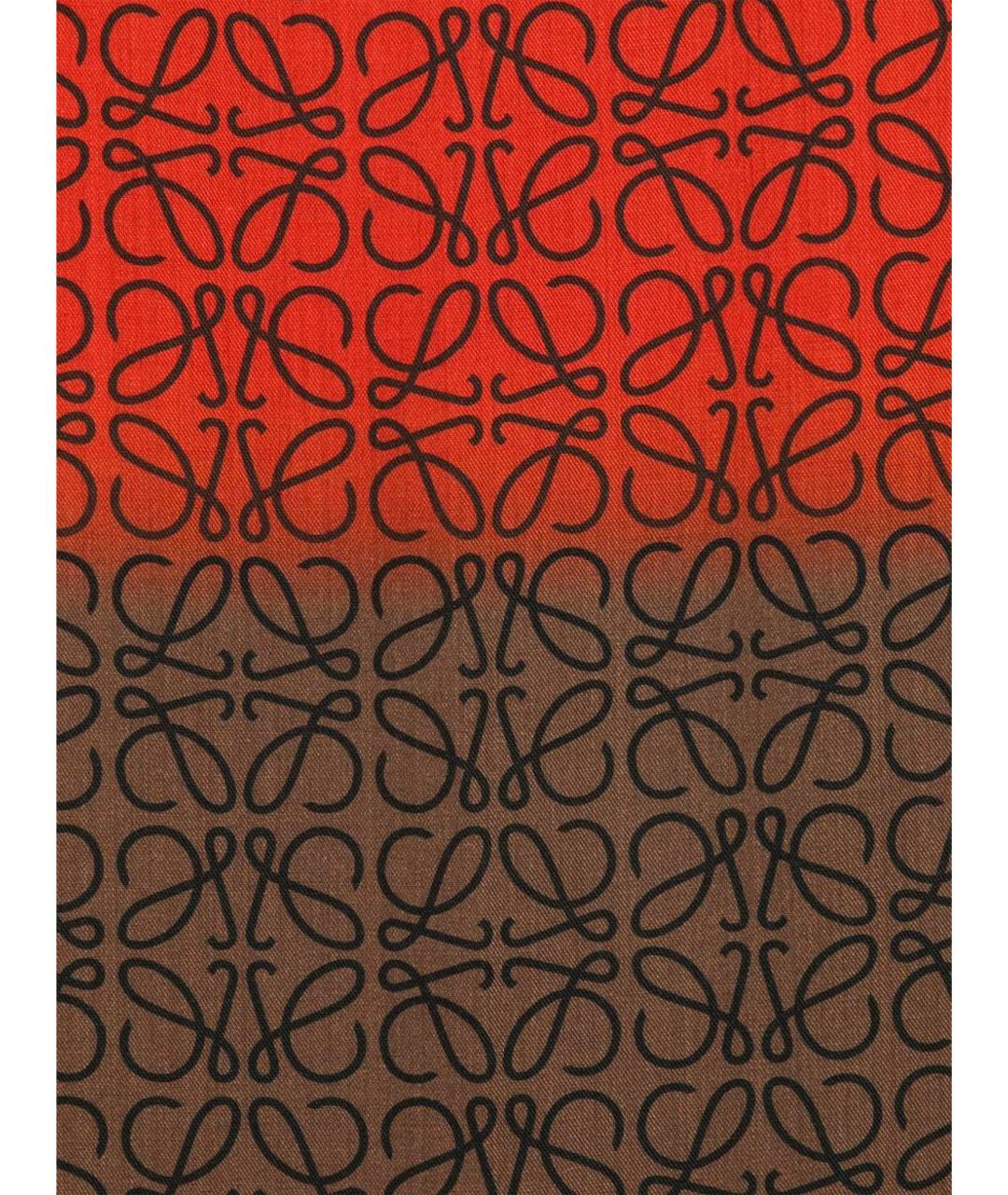 LOEWE Шерстяной шарф, фото 2