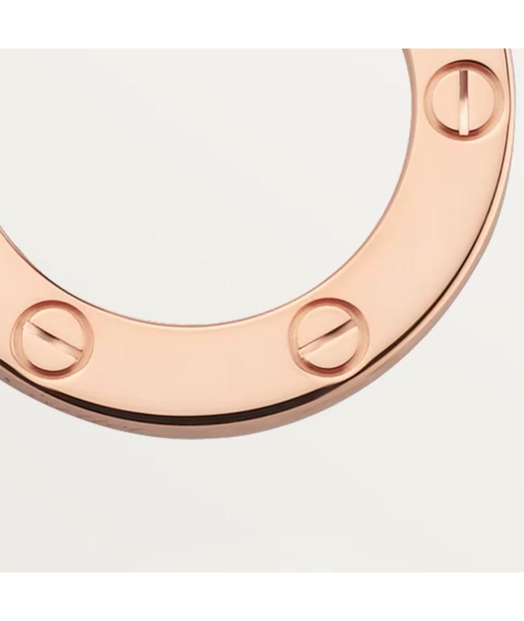 CARTIER Розовое колье из розового золота, фото 4