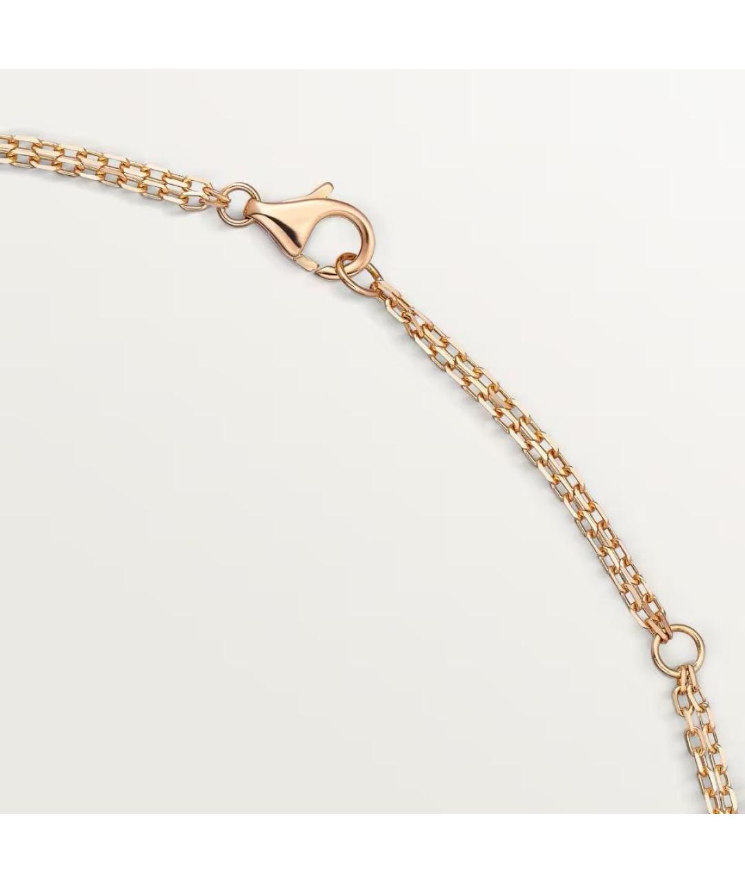 CARTIER Розовое колье из розового золота, фото 5