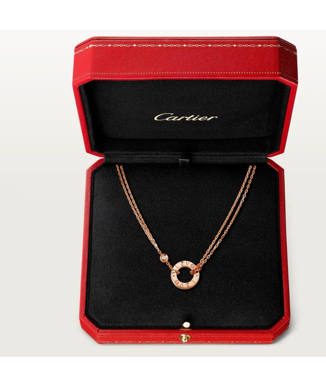 CARTIER Розовое колье из розового золота, фото 7