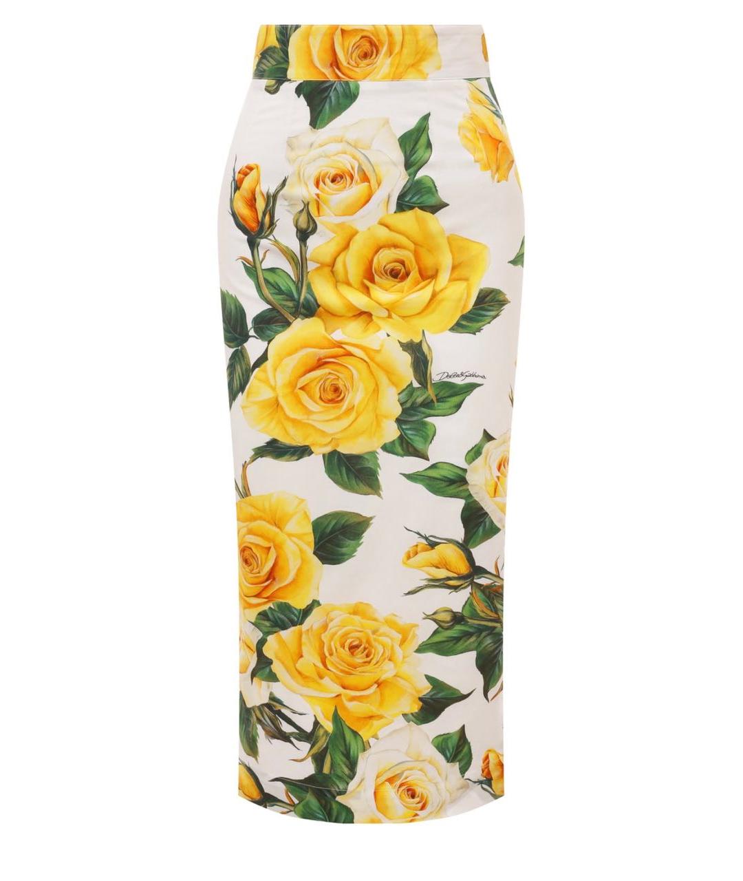DOLCE&GABBANA Мульти хлопковый костюм с юбками, фото 2