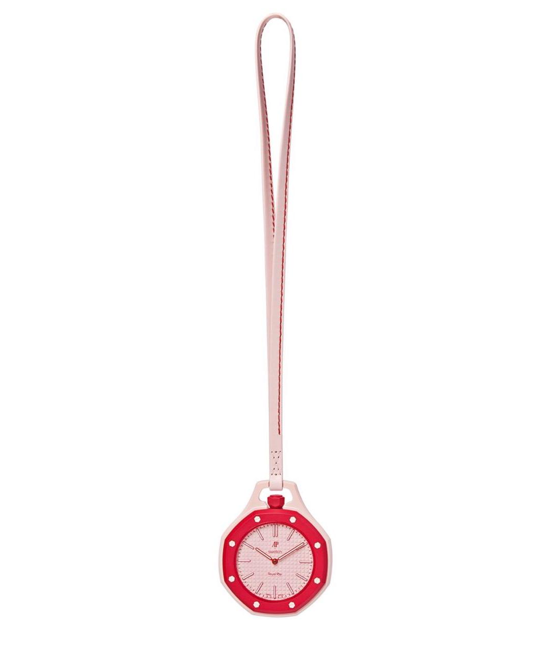 Swatch Красные часы, фото 2