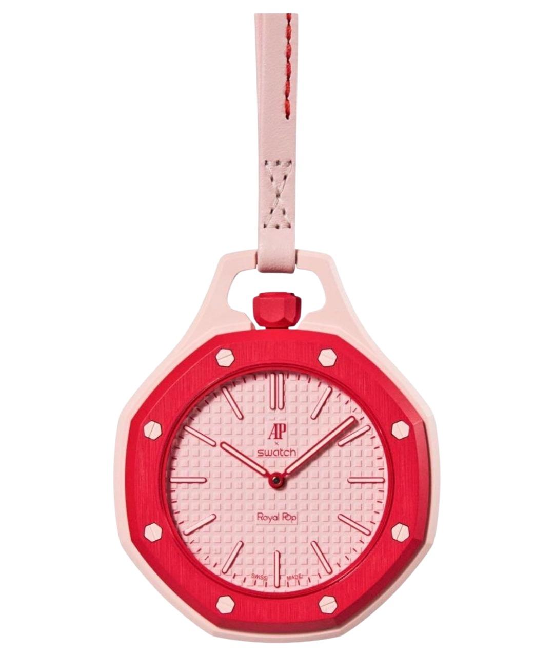 Swatch Красные часы, фото 1