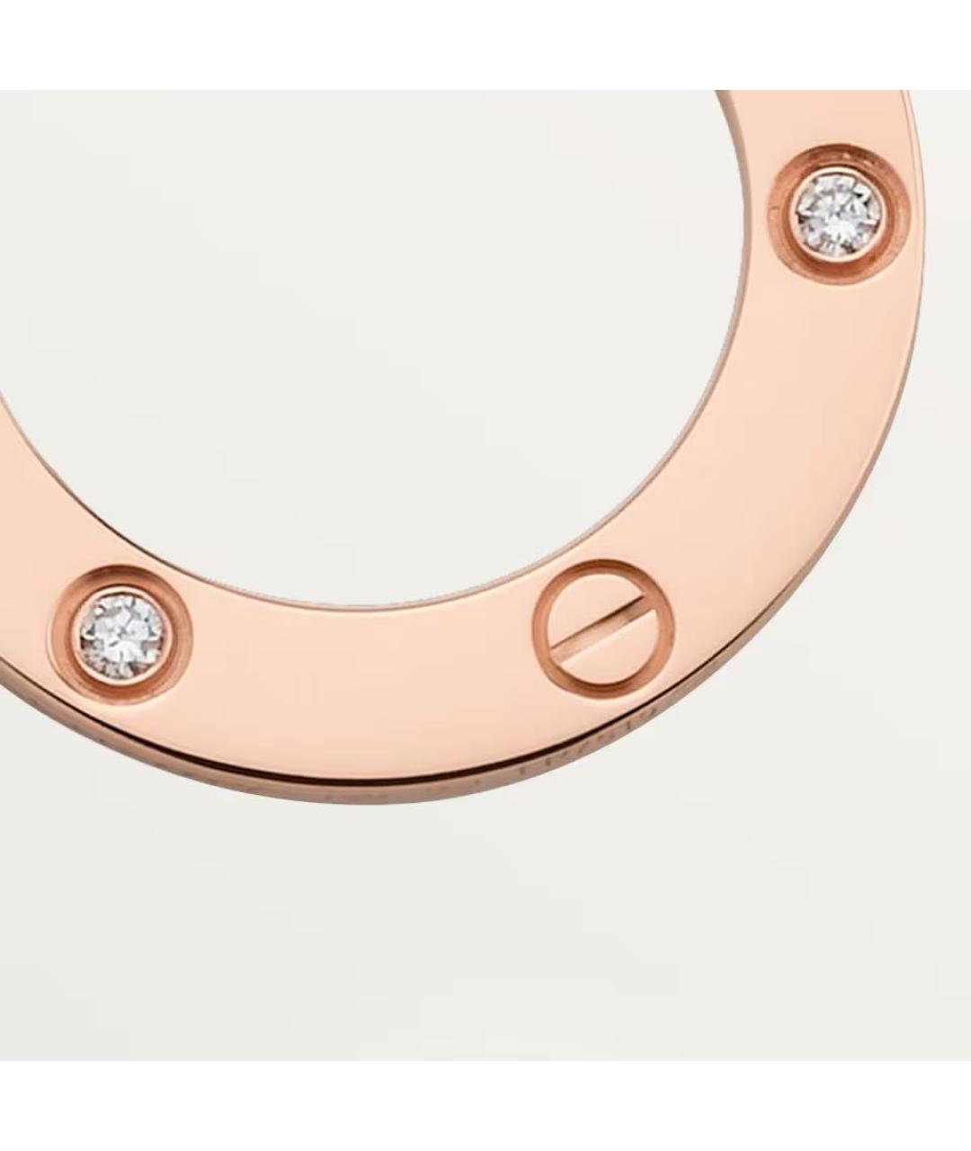CARTIER Розовое колье из розового золота, фото 3
