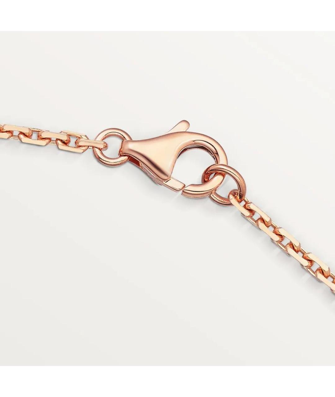 CARTIER Розовое колье из розового золота, фото 5