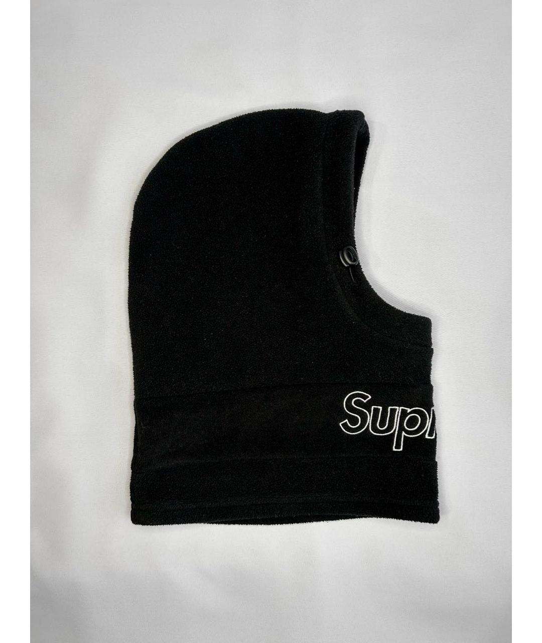 SUPREME Черная шапка, фото 3