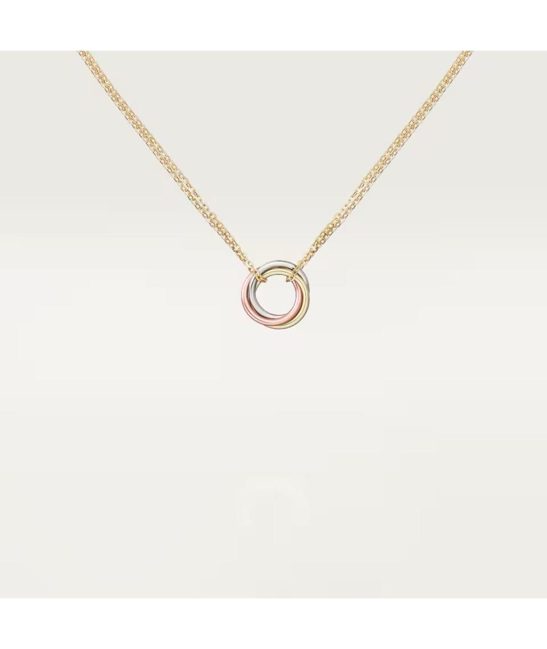 CARTIER Мульти колье из желтого золота, фото 3
