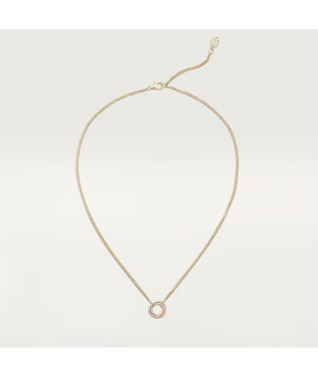 CARTIER Мульти колье из желтого золота, фото 8