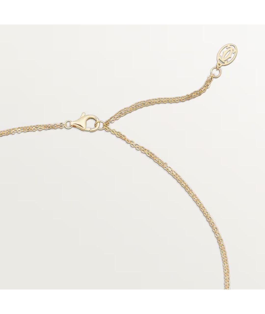 CARTIER Мульти колье из желтого золота, фото 4