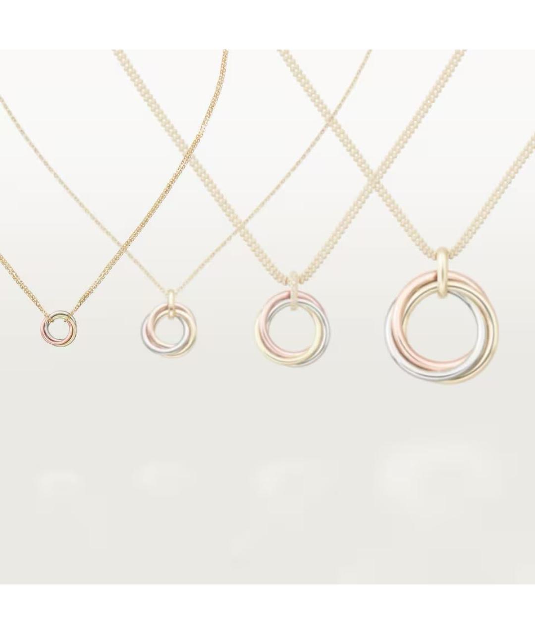 CARTIER Мульти колье из желтого золота, фото 5