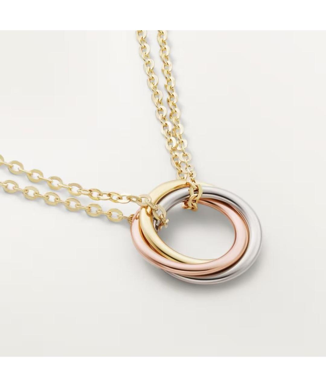 CARTIER Мульти колье из желтого золота, фото 2
