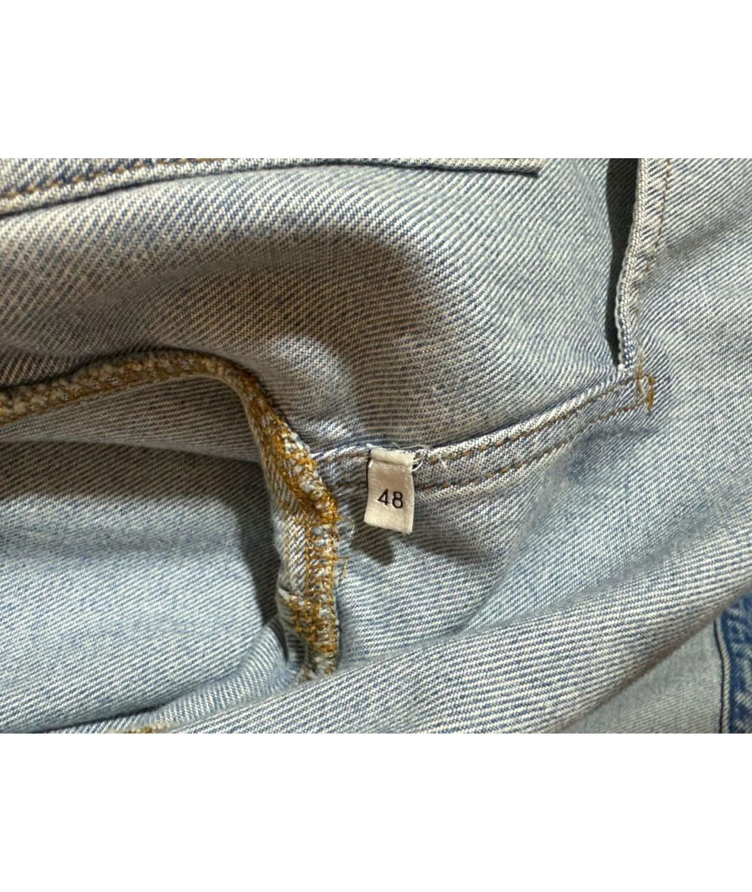 GUCCI Голубая деним куртка, фото 6