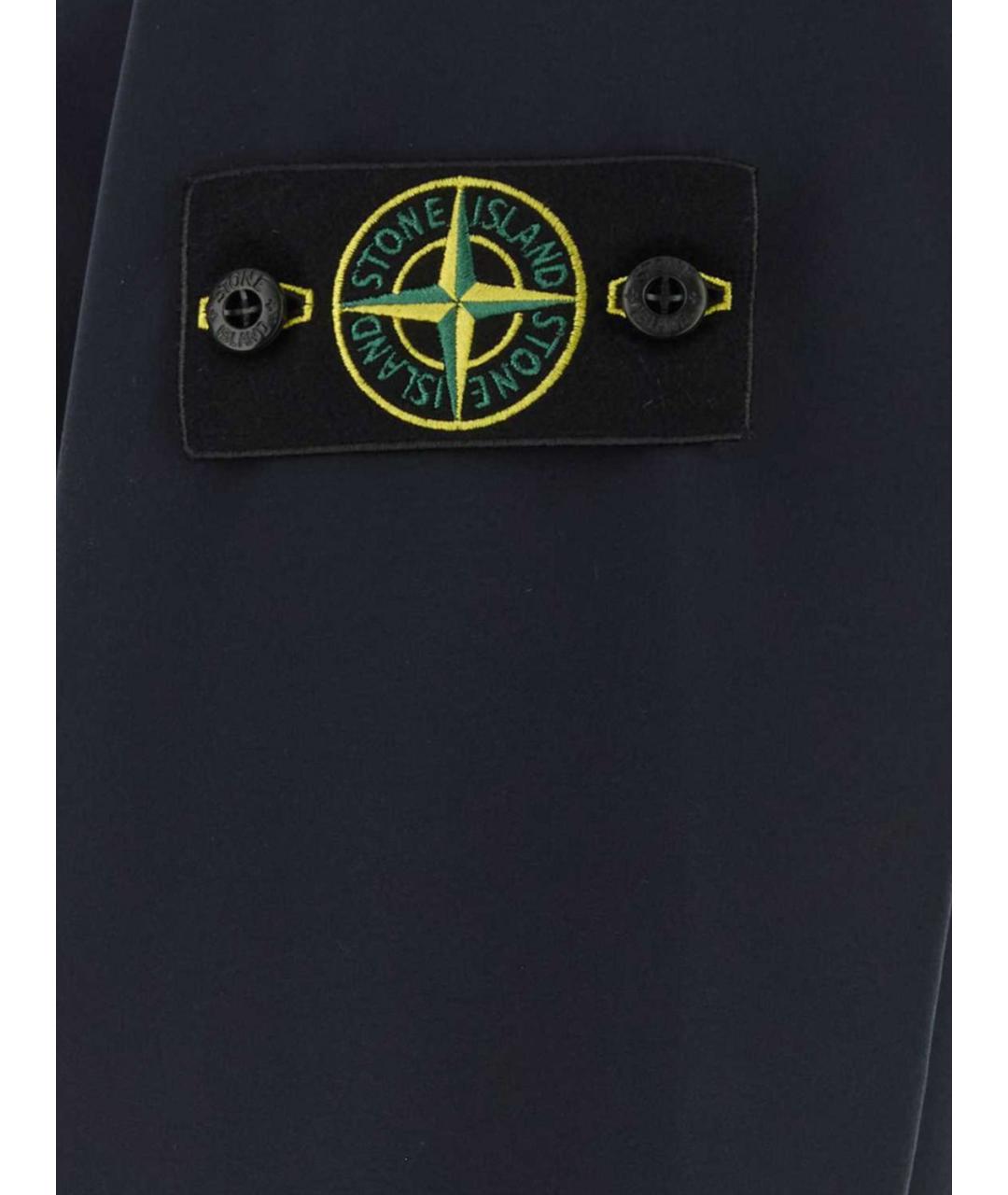 STONE ISLAND Синяя куртка, фото 4