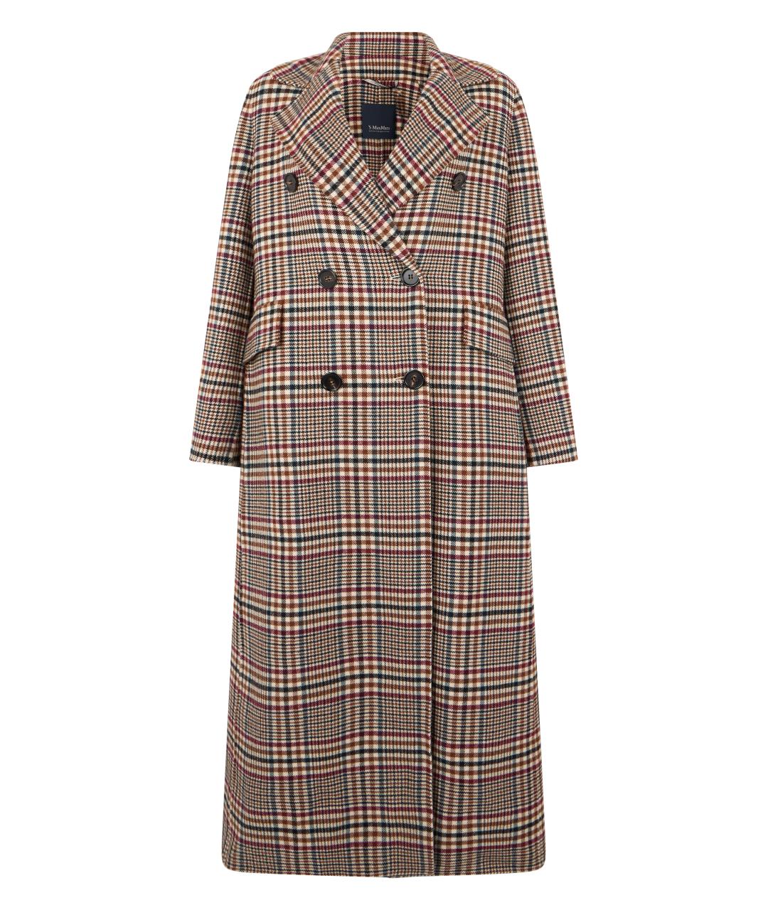 'S MAX MARA Бежевое шерстяное пальто, фото 1