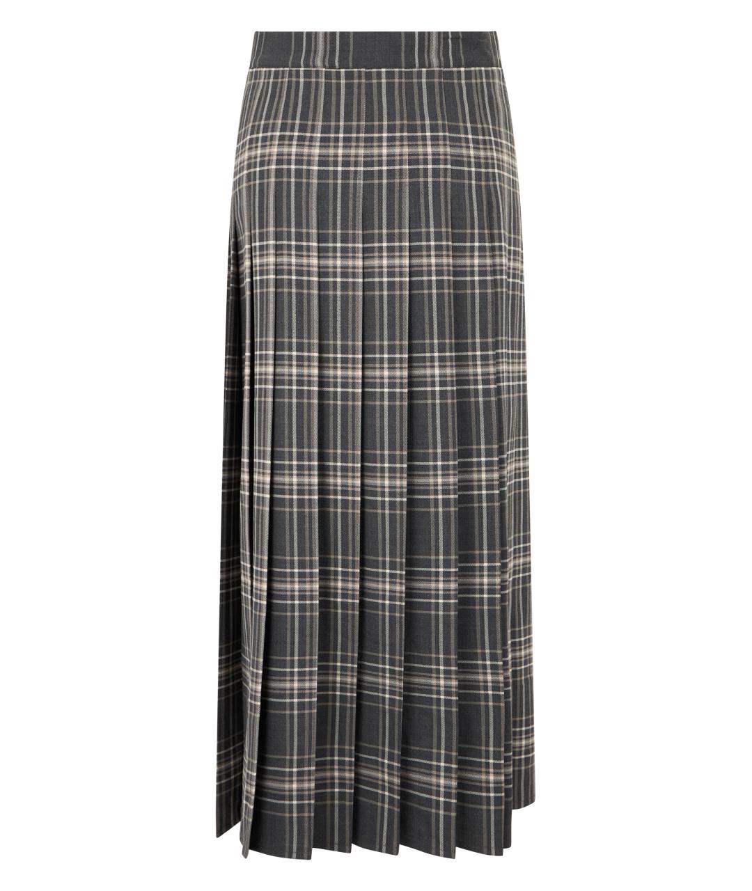 WEEKEND MAX MARA Мульти шерстяная юбка миди, фото 2