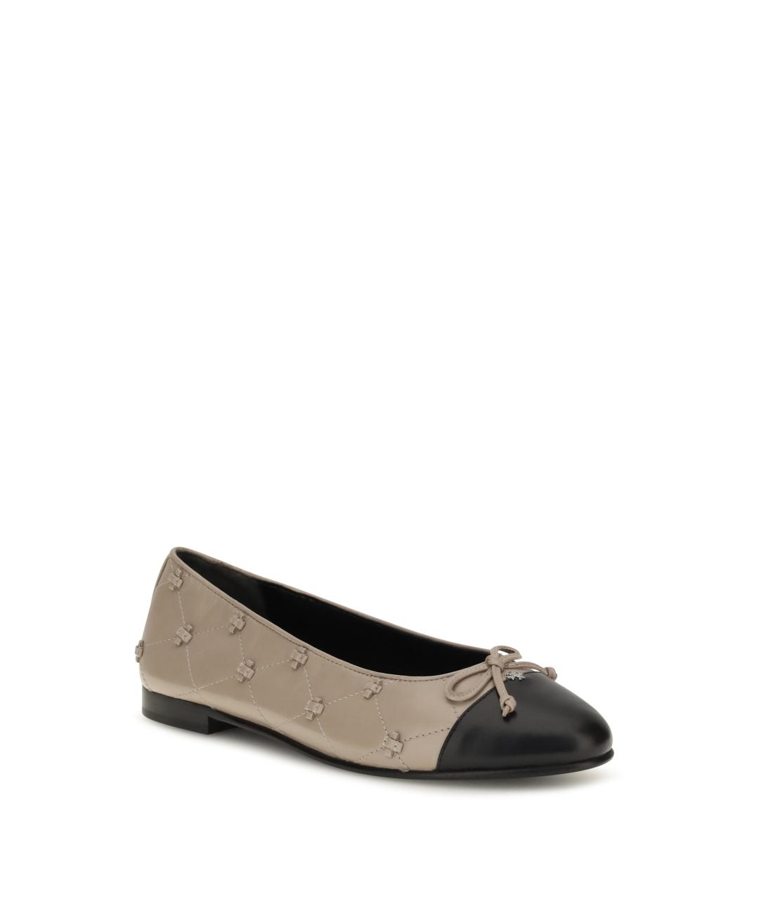 TORY BURCH Кожаные балетки, фото 2