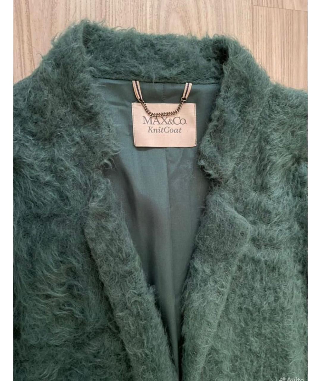MAX&CO Зеленое пальто, фото 3
