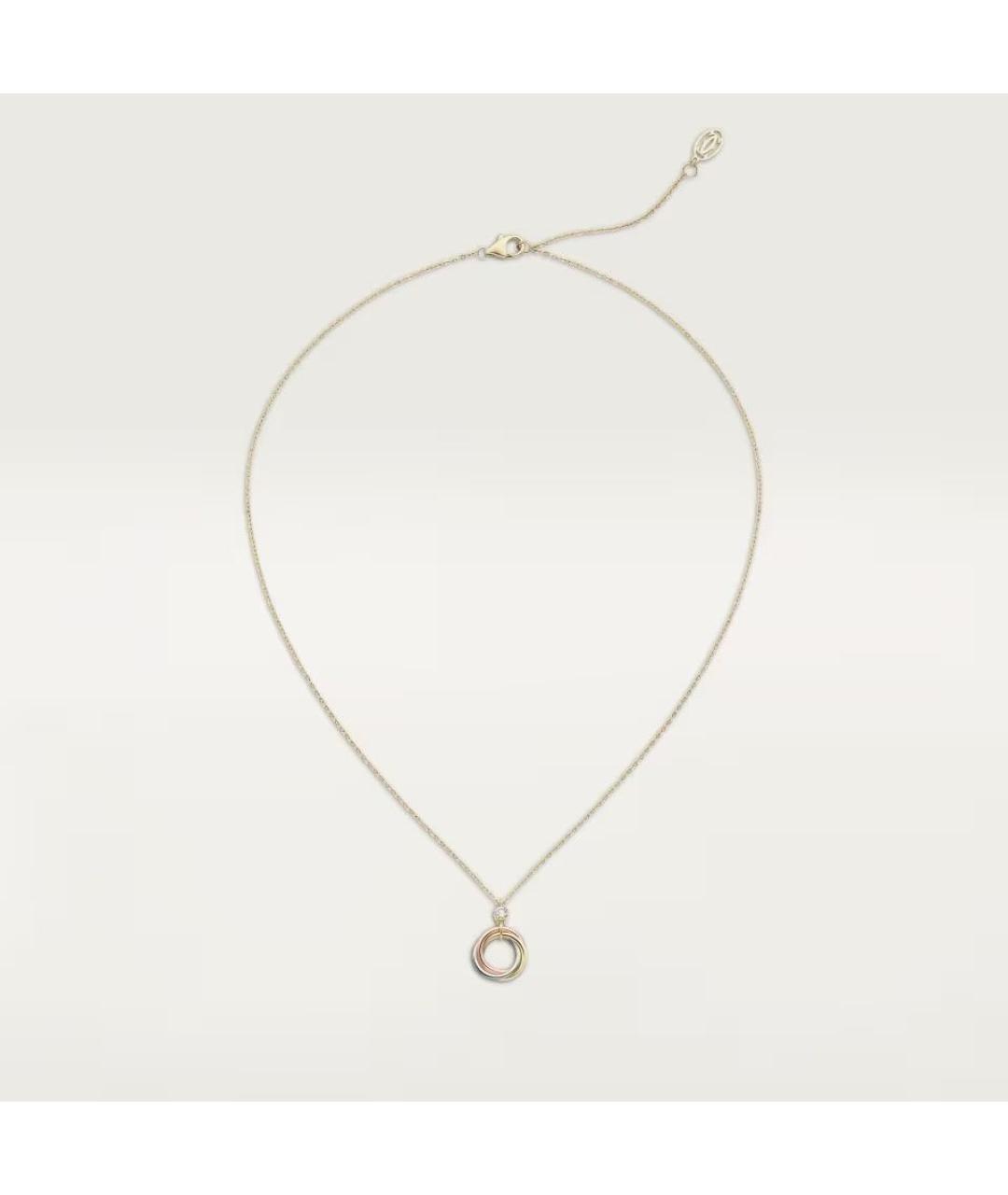CARTIER Мульти колье из желтого золота, фото 7
