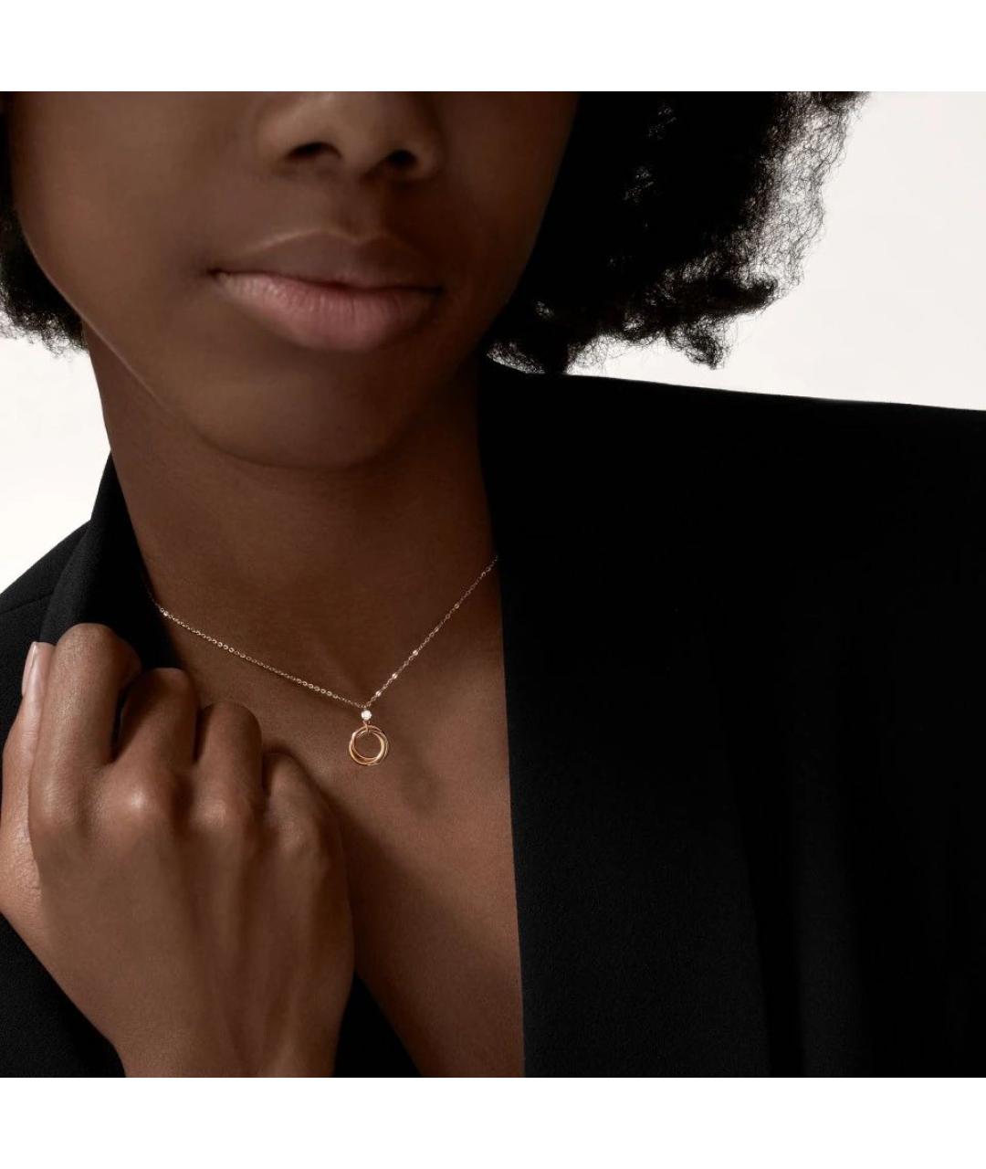 CARTIER Мульти колье из желтого золота, фото 5