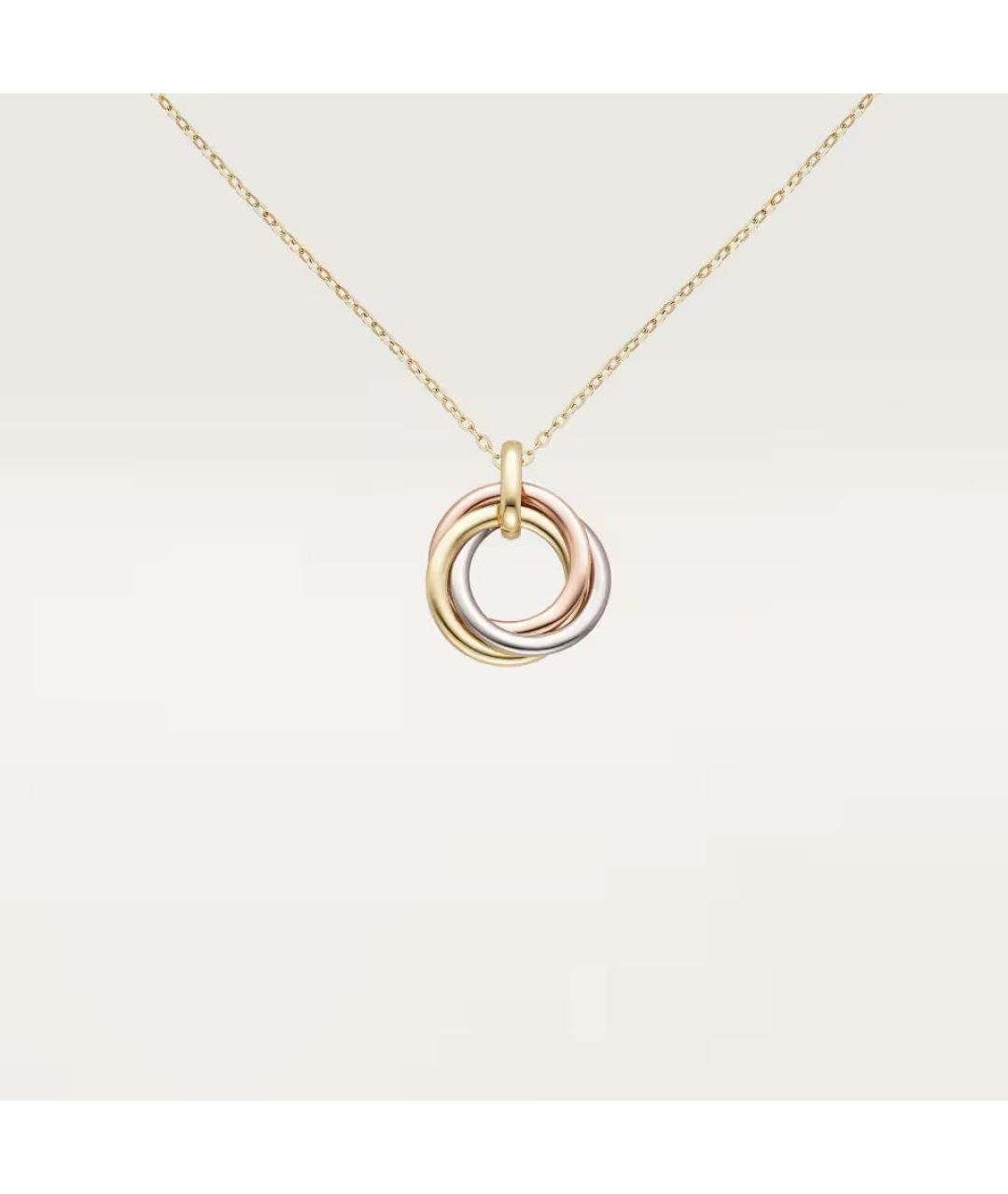CARTIER Мульти колье из желтого золота, фото 3
