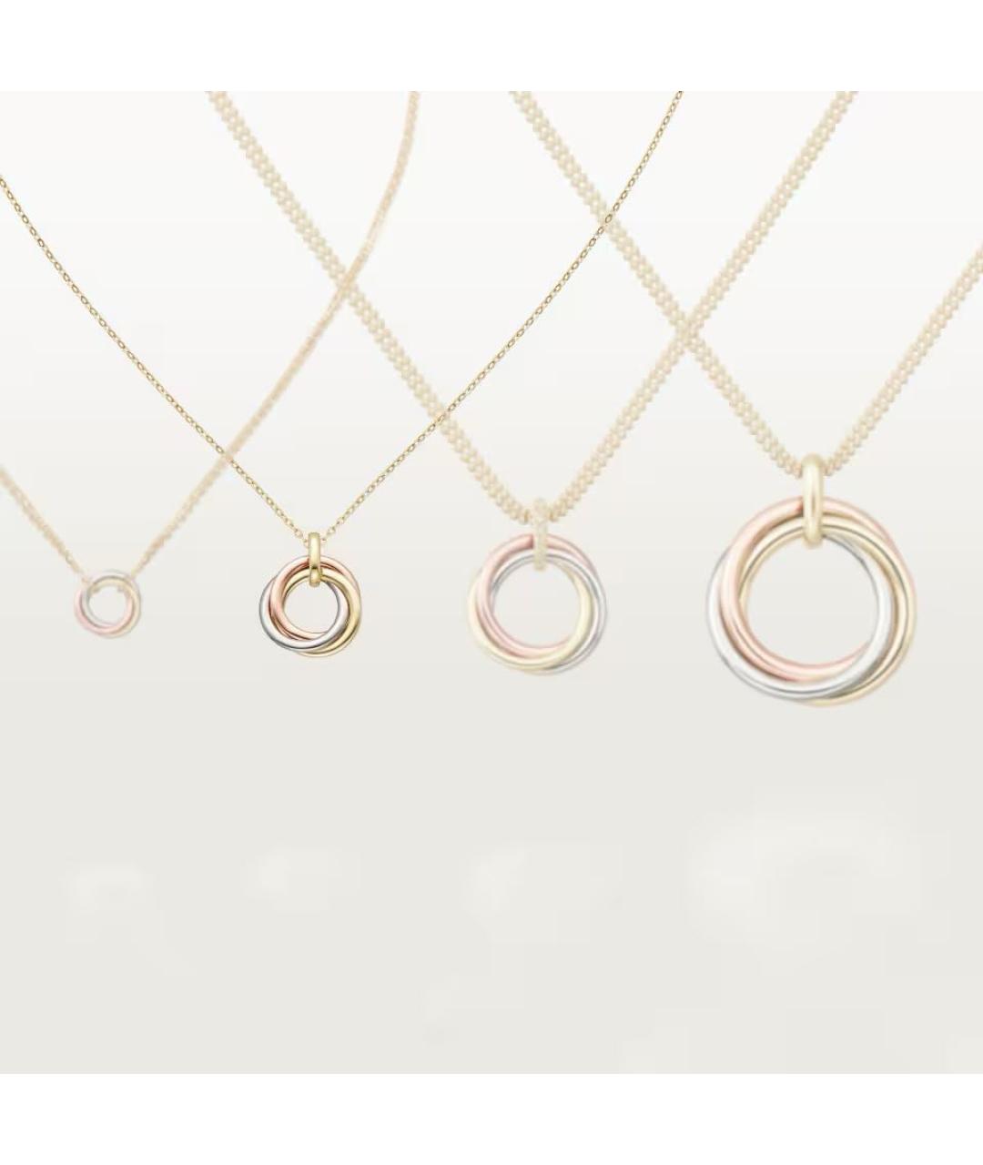 CARTIER Мульти колье из желтого золота, фото 5