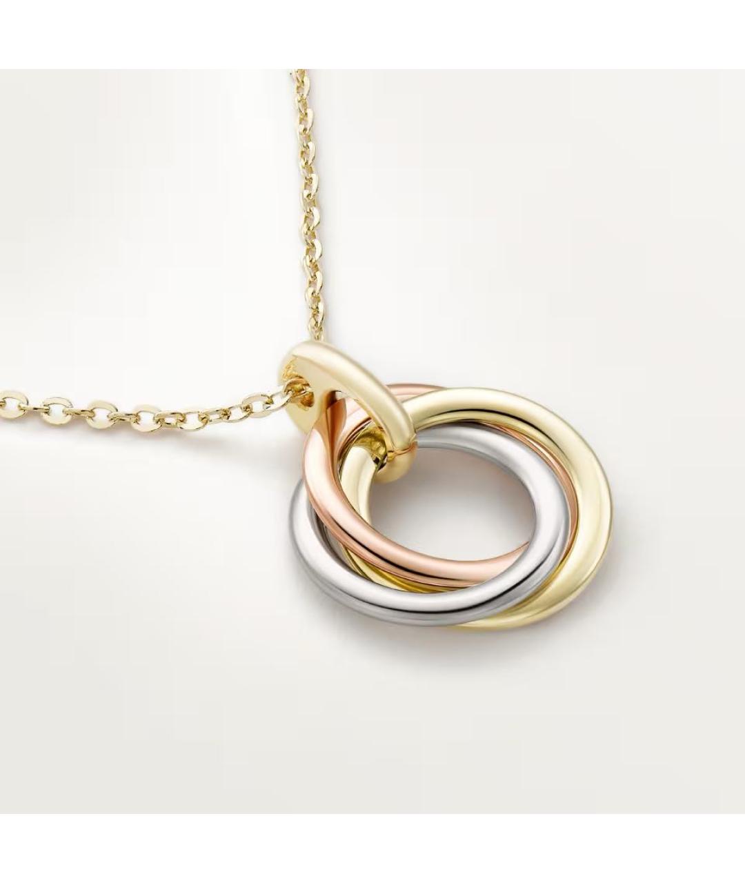 CARTIER Мульти колье из желтого золота, фото 2