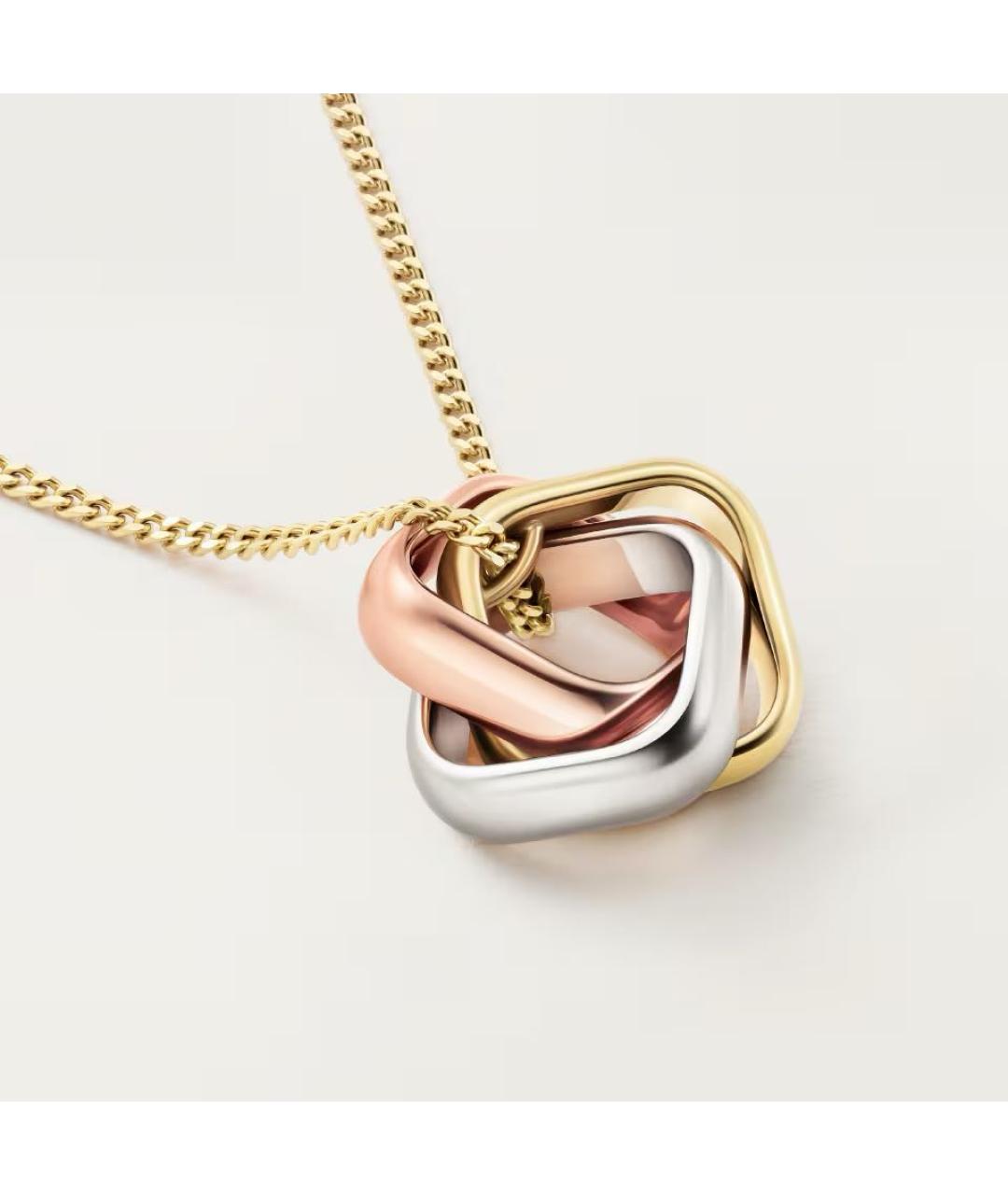 CARTIER Мульти колье из желтого золота, фото 3