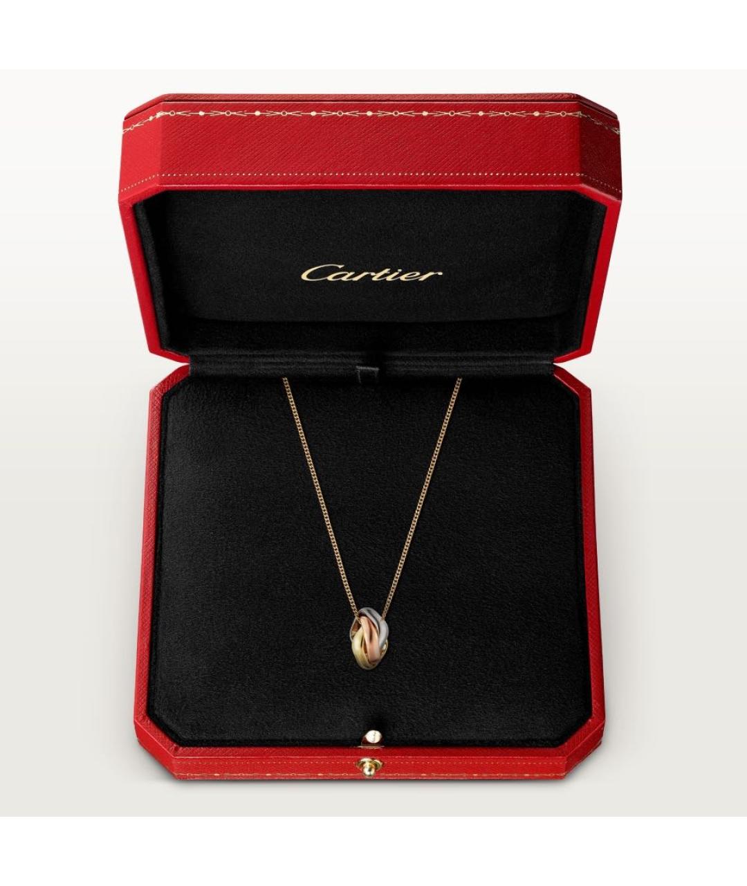 CARTIER Мульти колье из желтого золота, фото 8