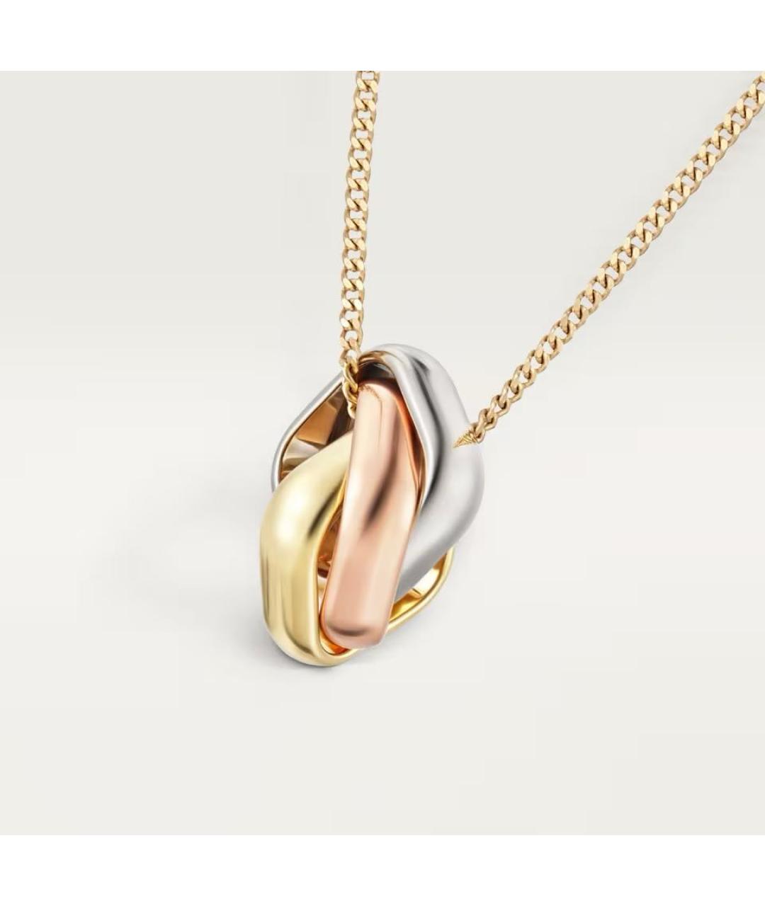 CARTIER Мульти колье из желтого золота, фото 2
