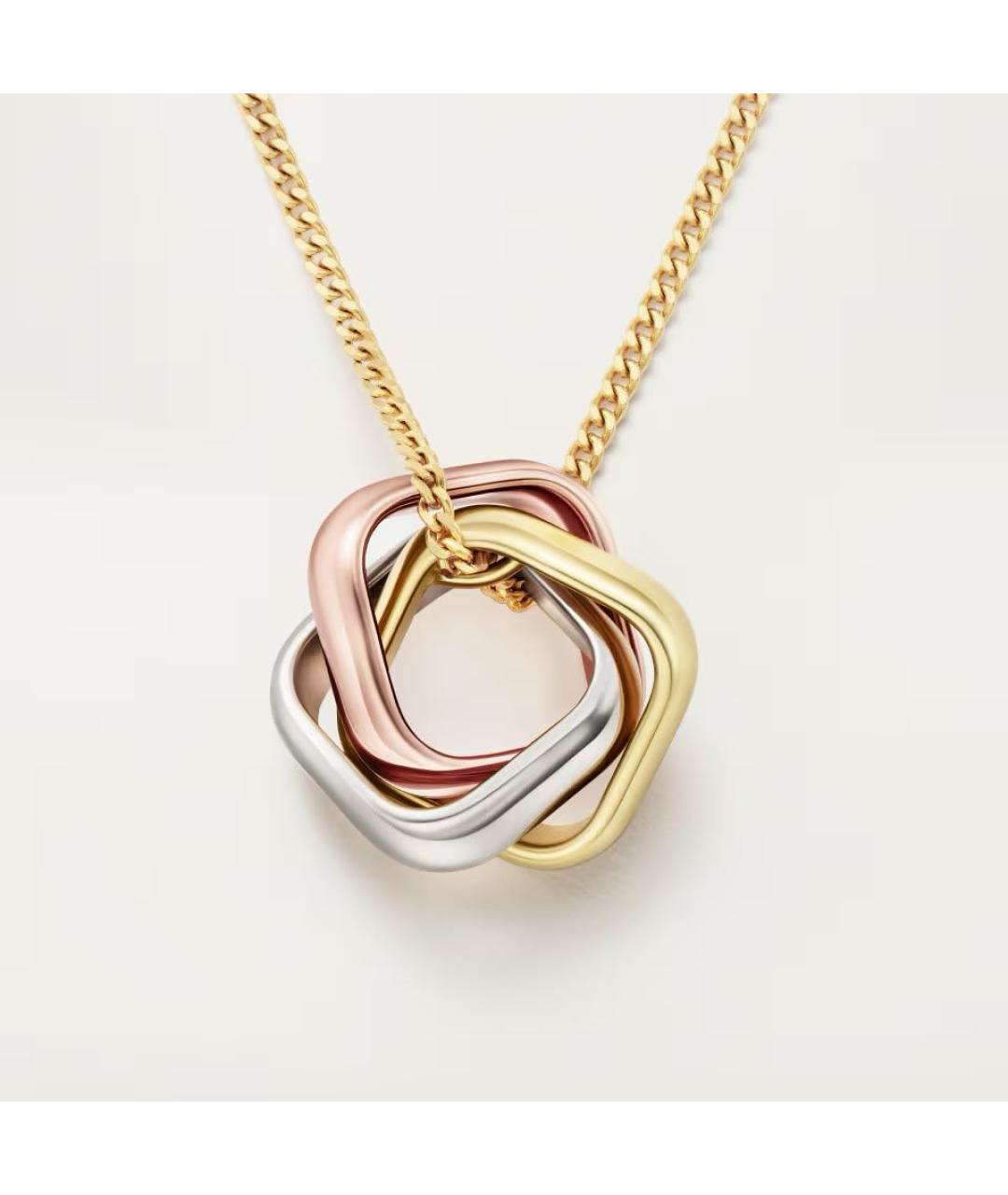 CARTIER Мульти колье из желтого золота, фото 5