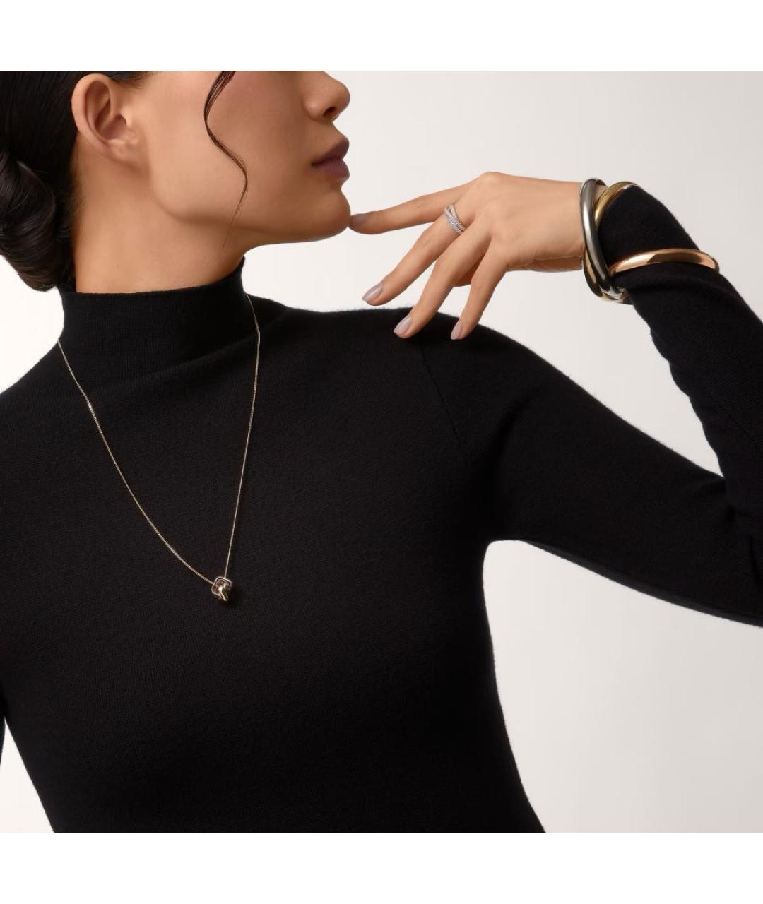 CARTIER Мульти колье из желтого золота, фото 7