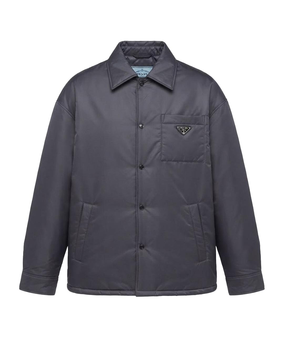PRADA Темно-синяя куртка, фото 1
