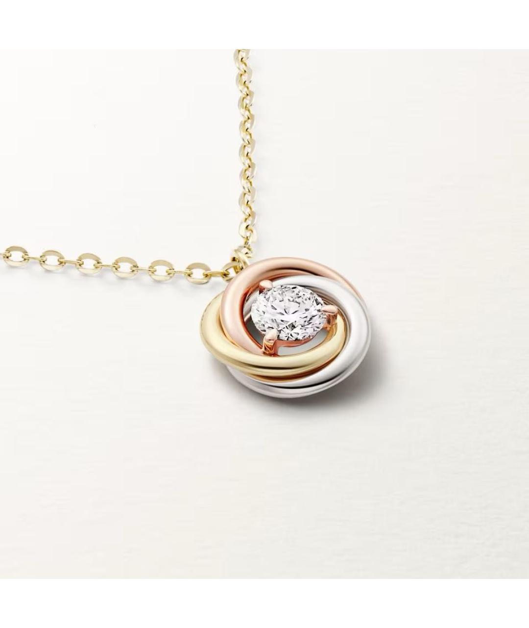 CARTIER Мульти колье из желтого золота, фото 2