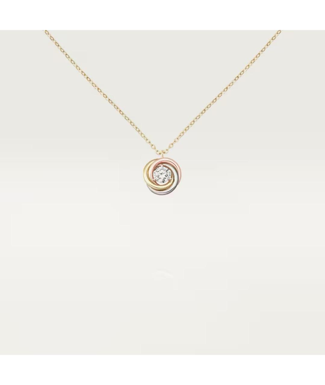 CARTIER Мульти колье из желтого золота, фото 3