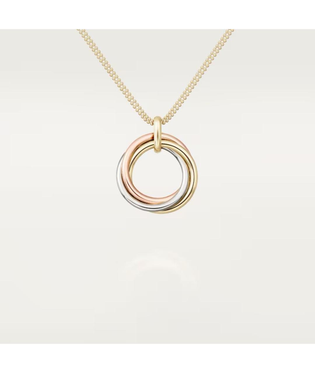 CARTIER Мульти колье из желтого золота, фото 3