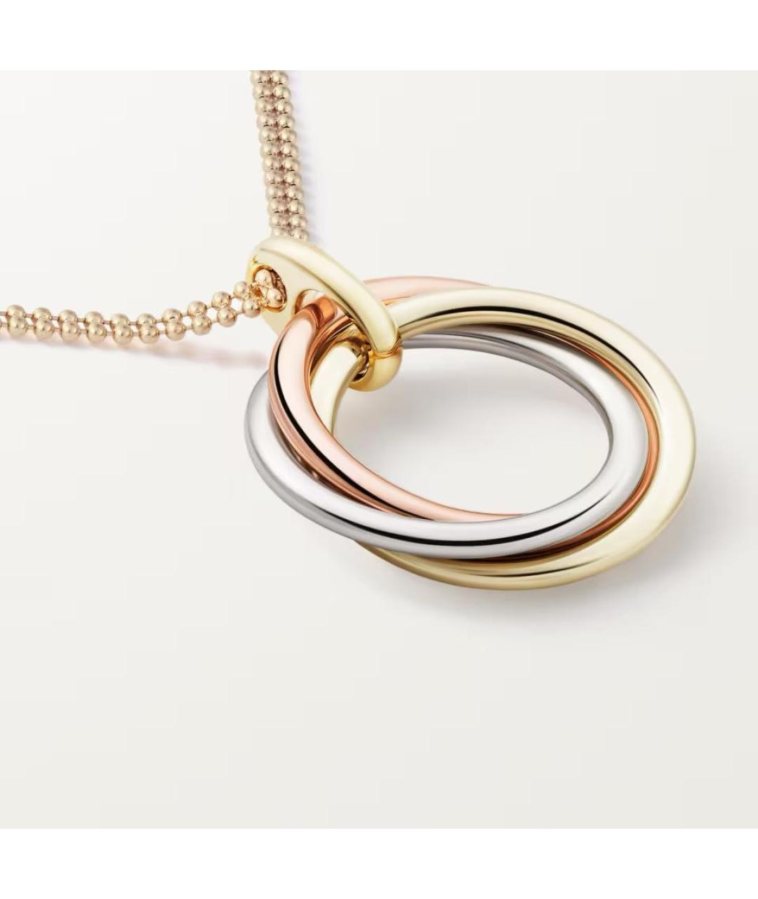 CARTIER Мульти колье из желтого золота, фото 2