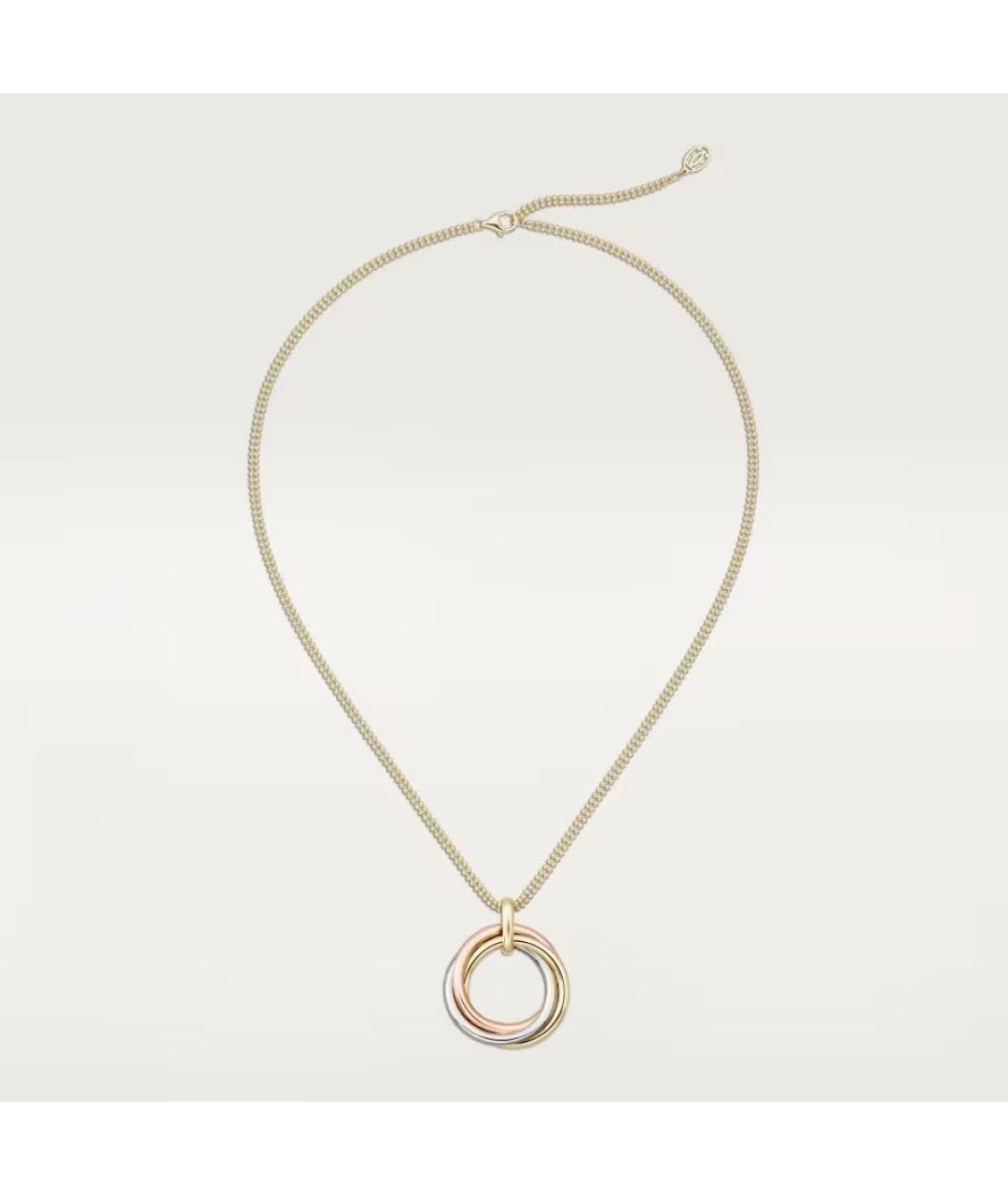 CARTIER Мульти колье из желтого золота, фото 8