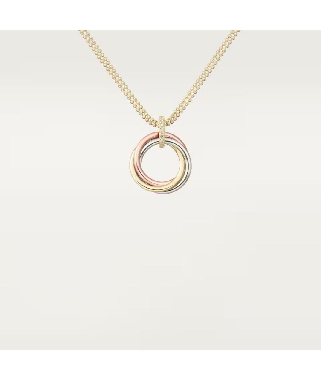 CARTIER Мульти колье из желтого золота, фото 5