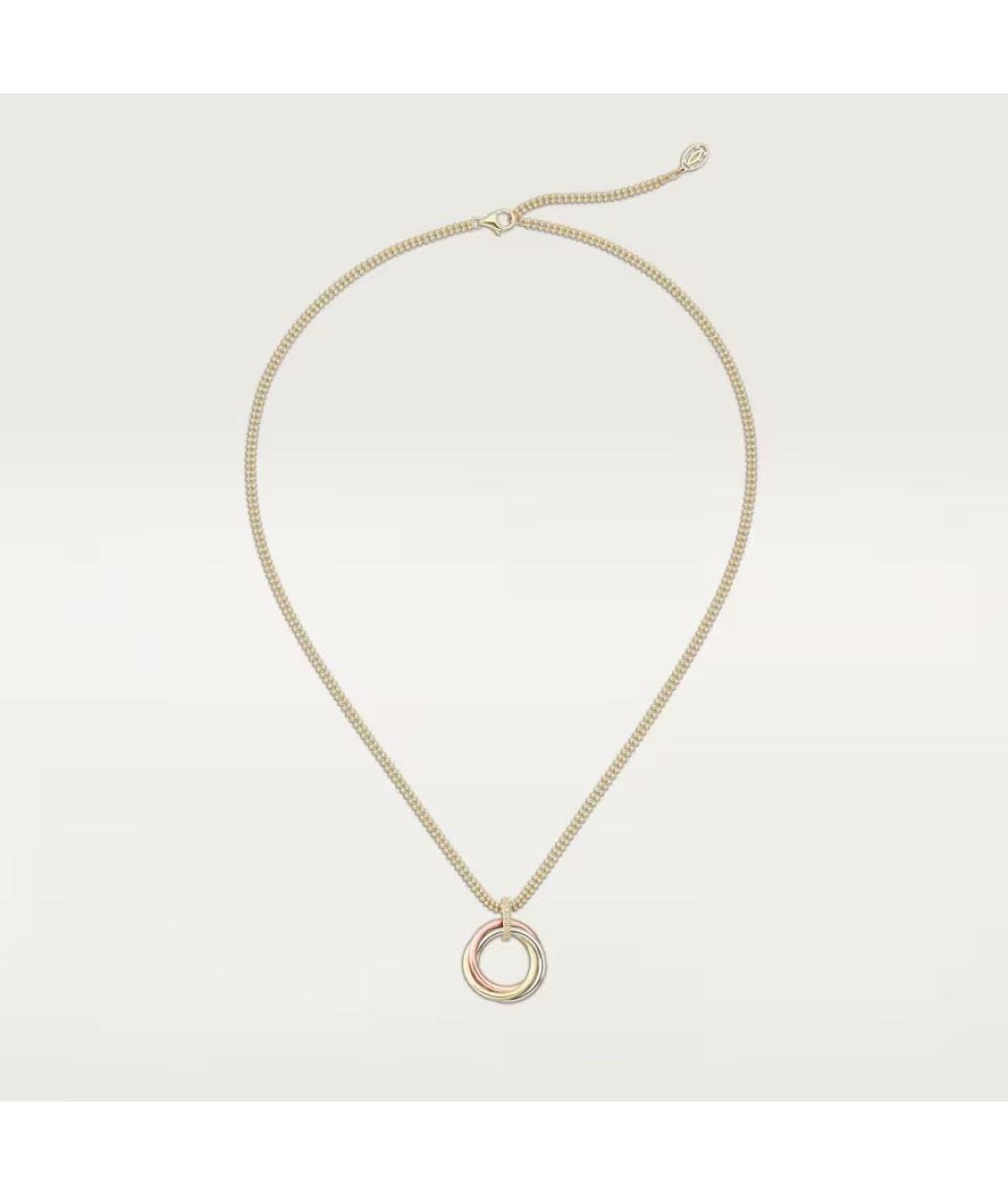 CARTIER Мульти колье из желтого золота, фото 9