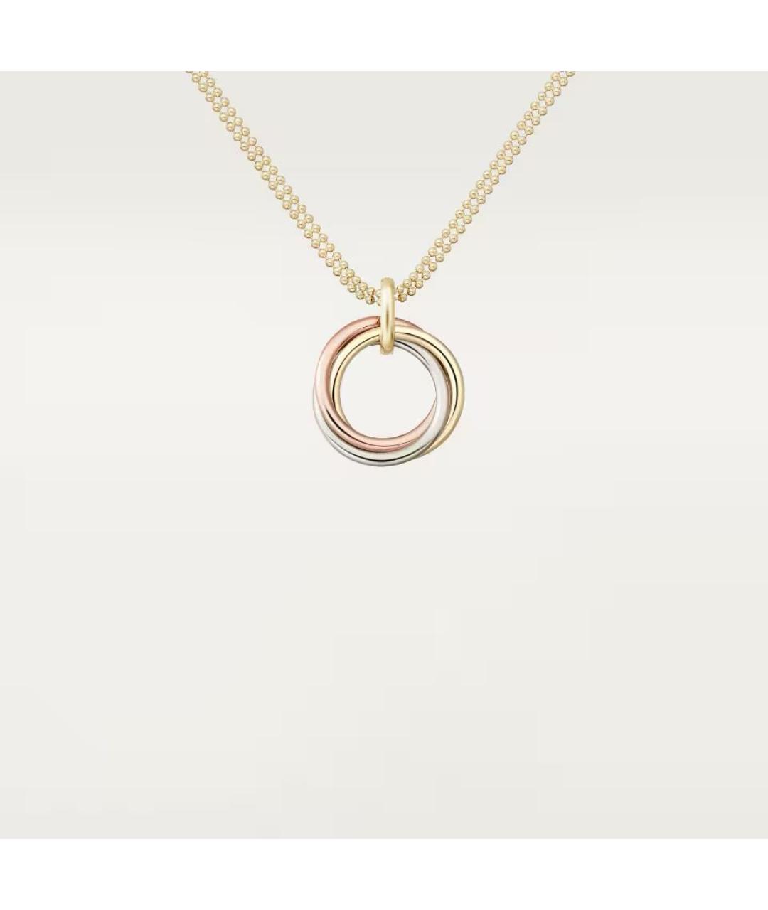 CARTIER Мульти колье из желтого золота, фото 3