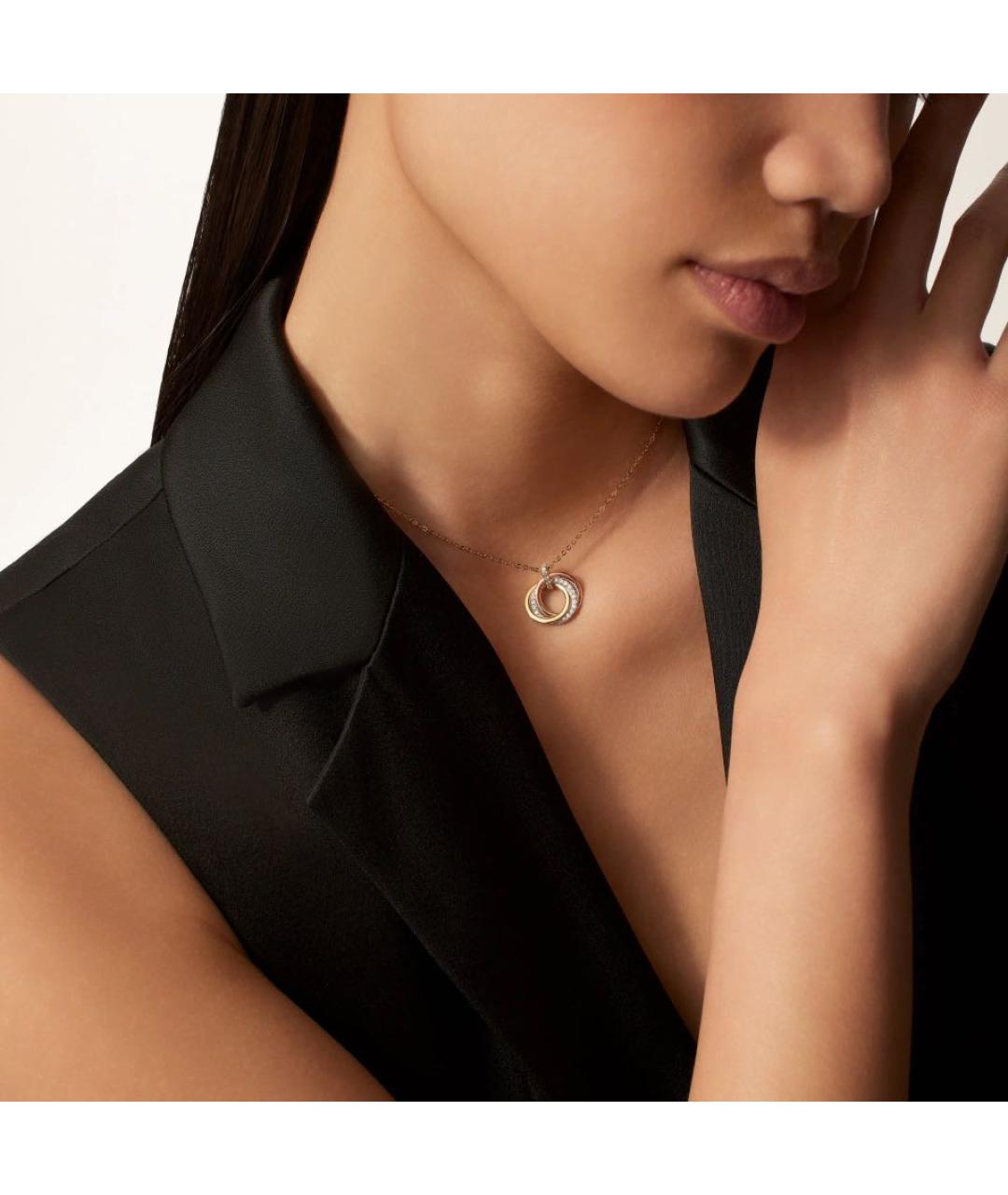 CARTIER Мульти колье из желтого золота, фото 5