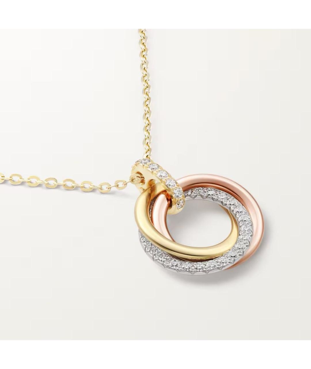 CARTIER Мульти колье из желтого золота, фото 2